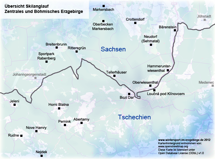 Zentrales und B�hmisches Erzgebirge